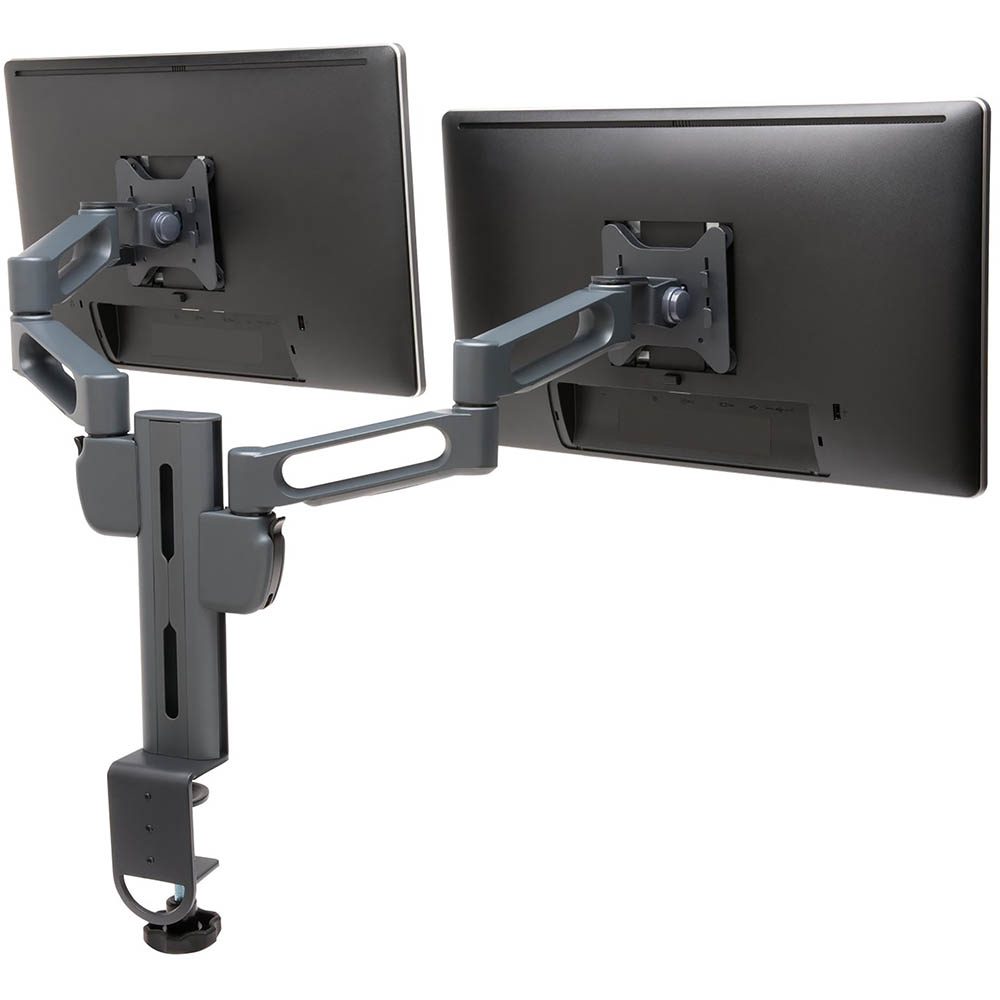 Image for KENSINGTON SMARTFIT DUAL MONITOR ARM MOUNT from OFFICE NATIONAL CANNING VALE