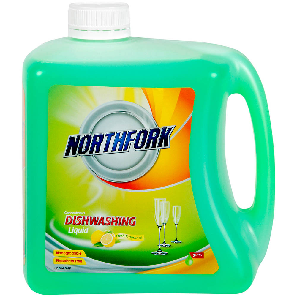 Image for NORTHFORK DISHWASHING LIQUID 2 LITRE from Surry Office National