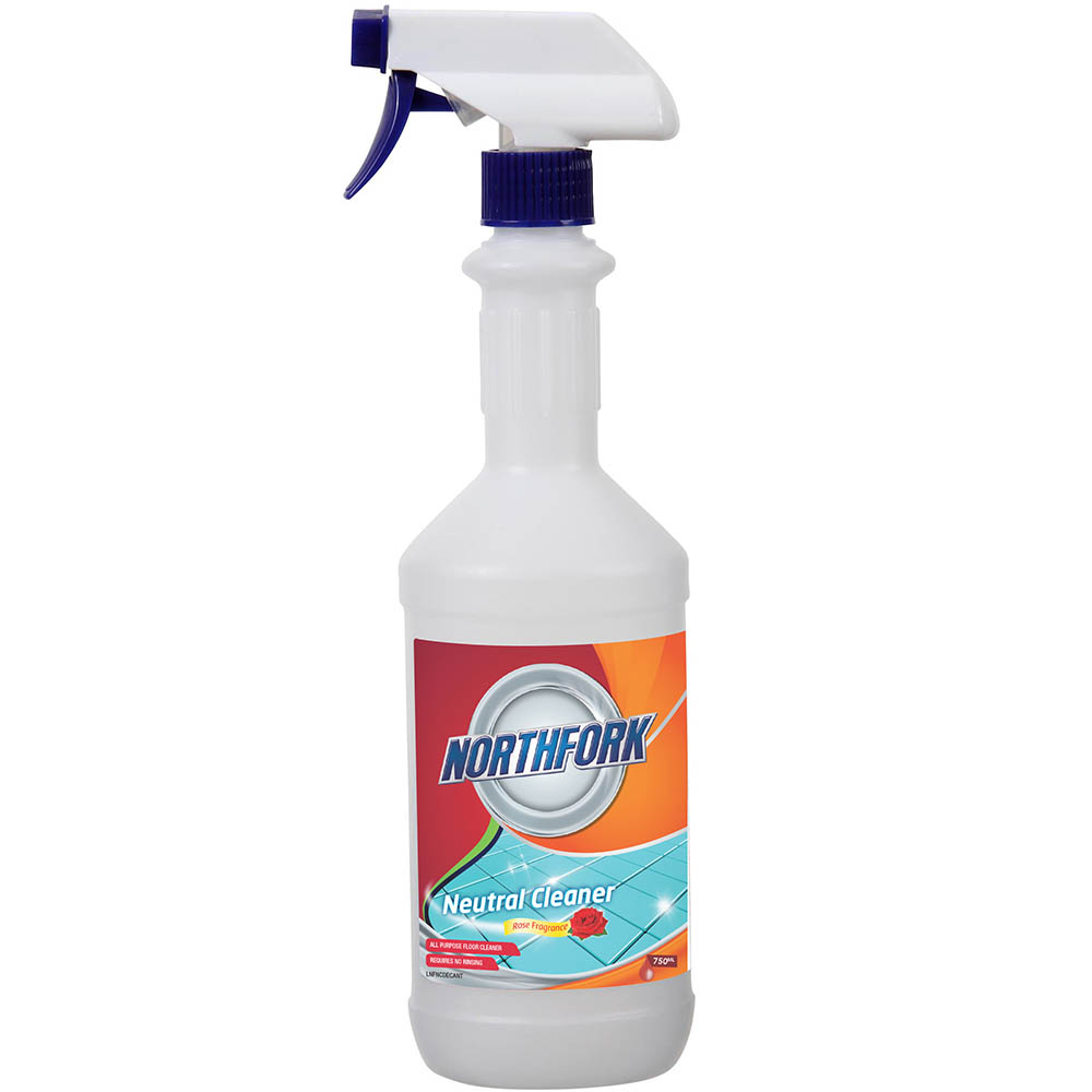 Image for NORTHFORK EMPTY DECANTING BOTTLE NEUTRAL CLEANER 750ML from Surry Office National