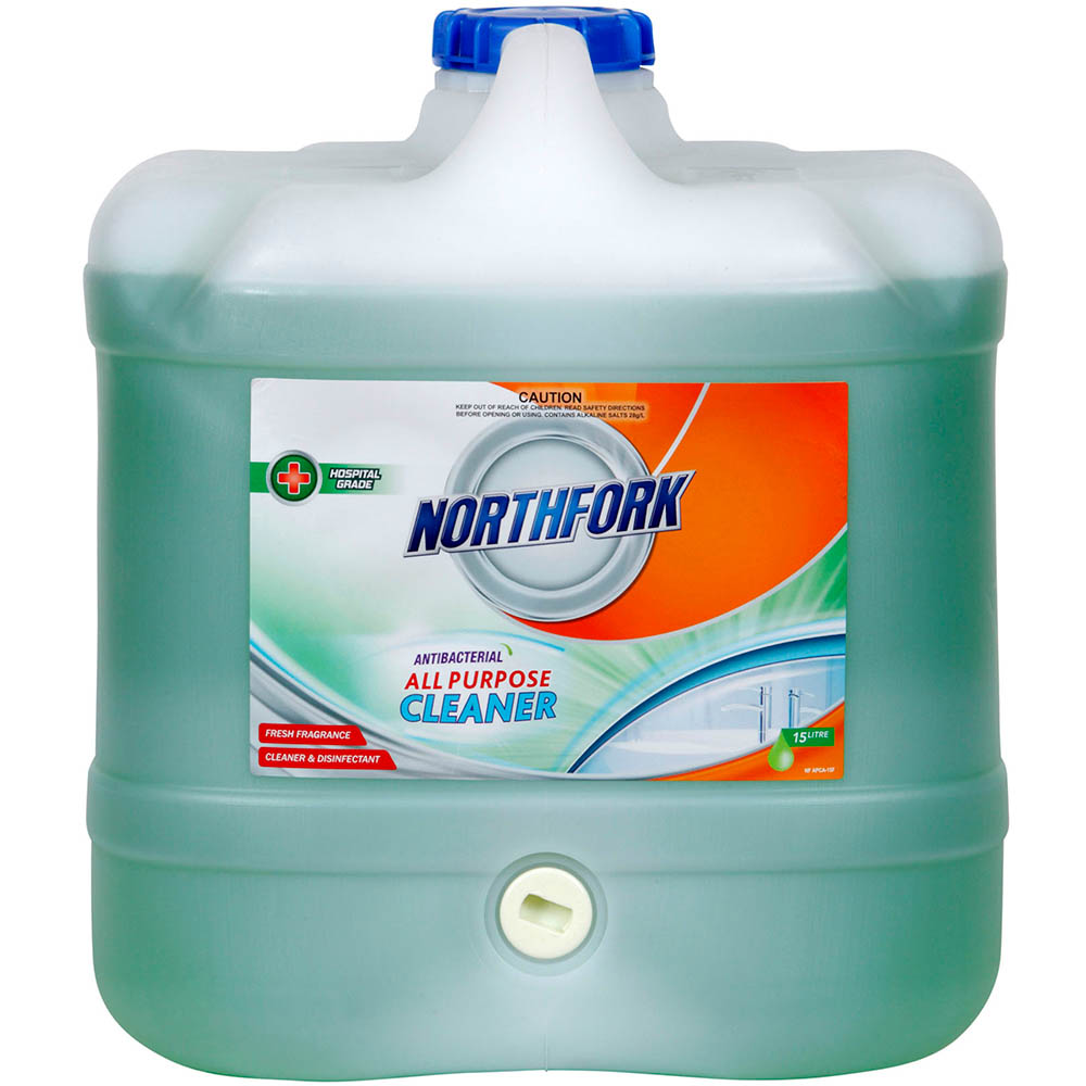 Image for NORTHFORK ALL PURPOSE CLEANER HOSPITAL GRADE ANTIBACTERIAL 15 LITRE from Aztec Office National