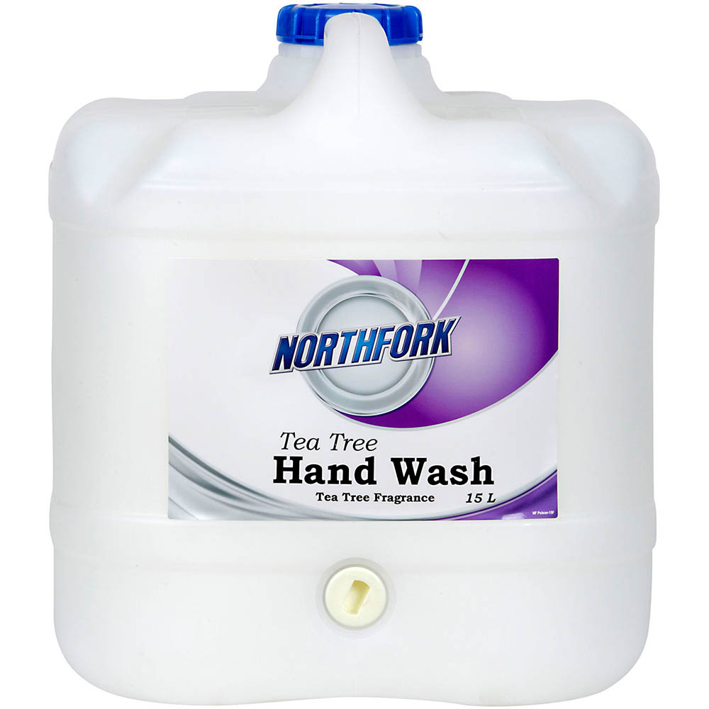 Image for NORTHFORK LIQUID HANDWASH WITH TEA TREE OIL 15 LITRE from Surry Office National