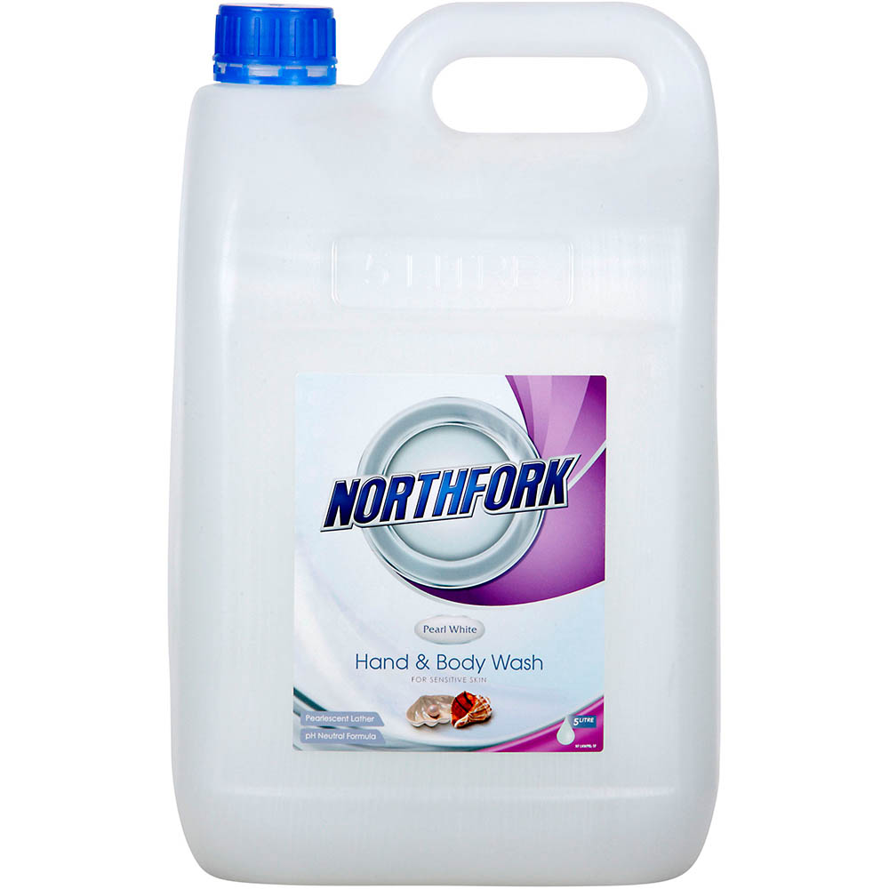 Image for NORTHFORK HAND AND BODY WASH PEARL WHITE 5 LITRE from Office National Capalaba
