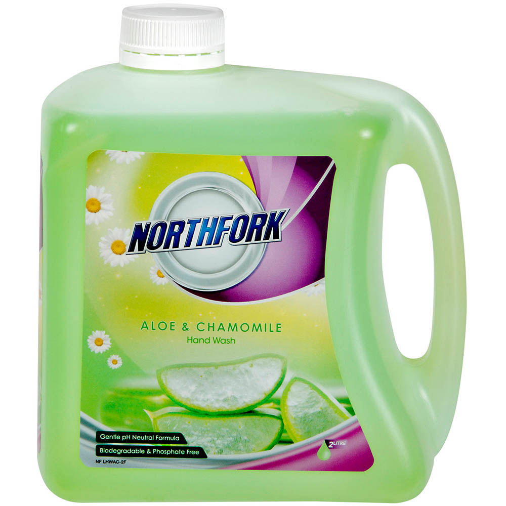 Image for NORTHFORK LIQUID HANDWASH ALOE AND CHAMOMILE 2 LITRE from Aztec Office National