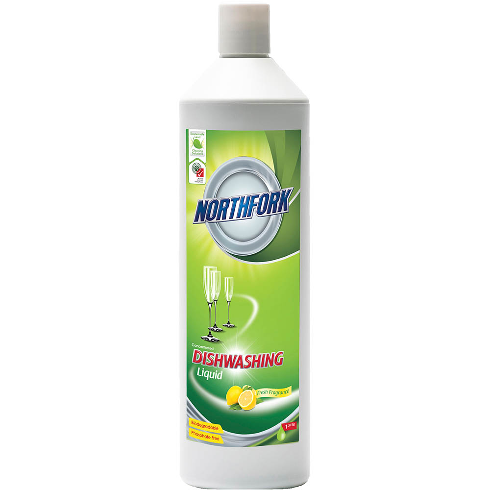 Image for NORTHFORK GECA DISHWASHING LIQUID 1 LITRE from Axsel Office National