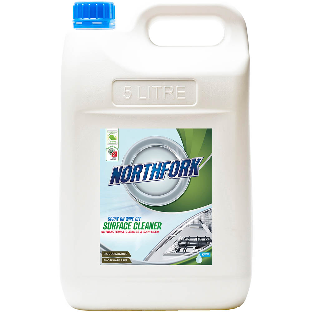 Image for NORTHFORK GECA SPRAY AND WIPE SURFACE CLEANER 5 LITRE from Office National Limestone Coast