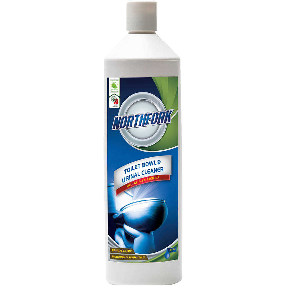 Image for NORTHFORK GECA TOILET BOWL AND URINAL CLEANER 1 LITRE from Office National