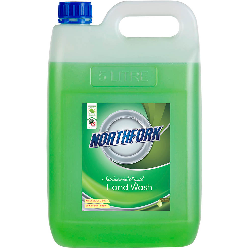 Image for NORTHFORK GECA ANTI-BACTERIAL LIQUID HANDWASH 5 LITRE from OFFICE NATIONAL CANNING VALE