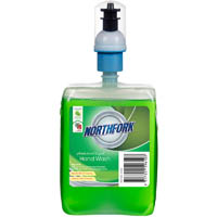 northfork geca anti-bacterial liquid handwash cartridge 0.4ml 1 litre