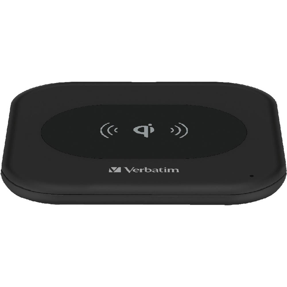 Image for VERBATIM WIRELESS CHARGER PAD 15W SPACE GREY from PaperChase Office National