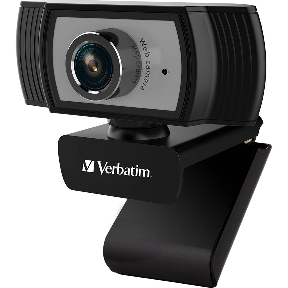 Image for VERBATIM FULL HD WEBCAM 1080P BLACK/SILVER from Office National