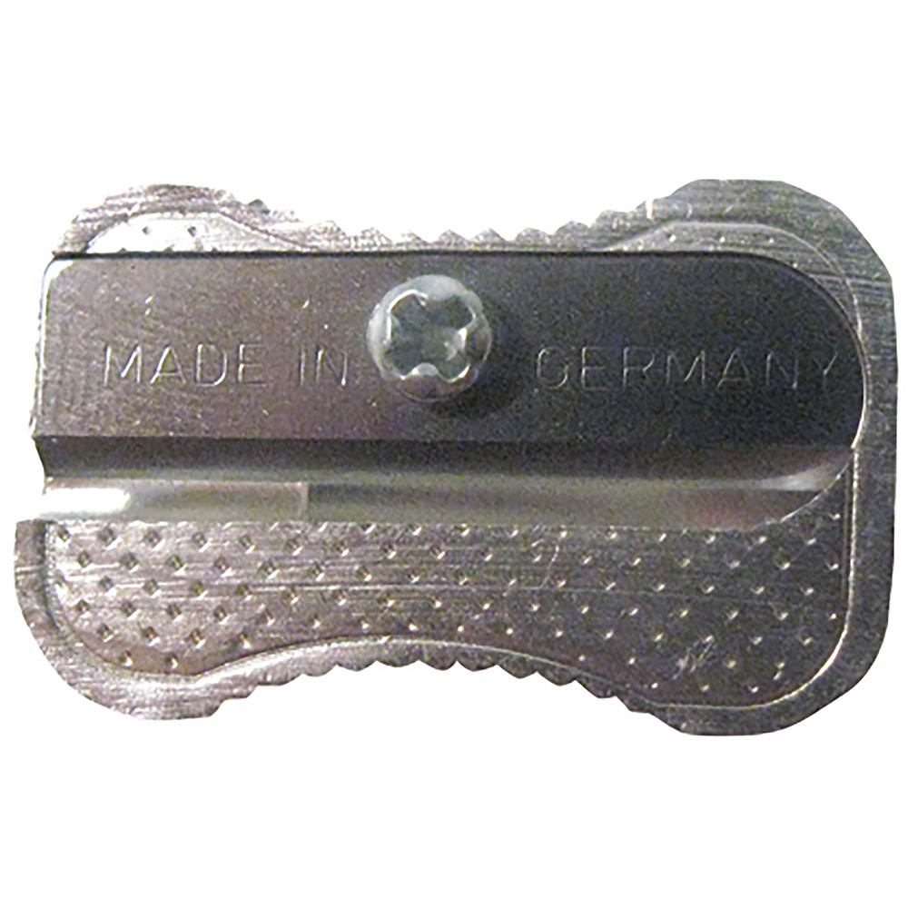 Image for DERWENT PENCIL SHARPENER 1-HOLE METAL from Ezi Office National Tweed