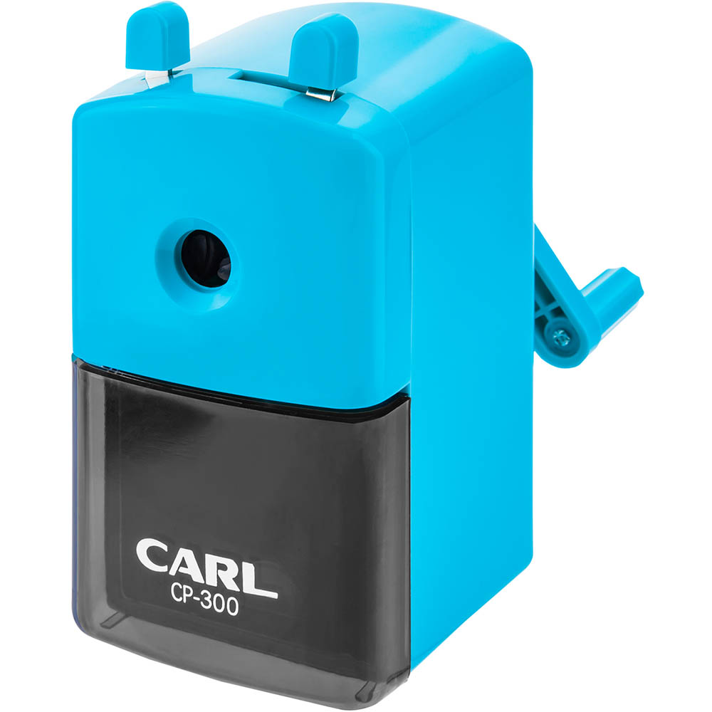 Image for CARL CP300 SHARPENER JUMBO BLUE from Angletons Office National