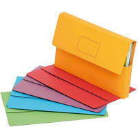initiative document wallet 345 x 225mm assorted pack 50