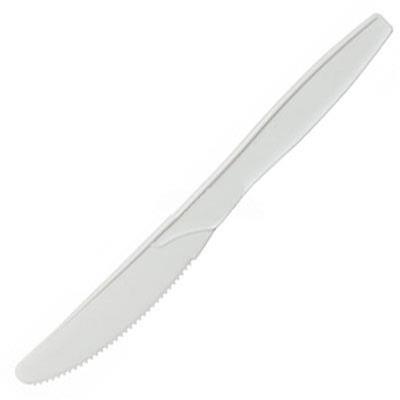 Image for WRITER BREAKROOM DISPOSABLE PLASTIC KNIVES WHITE PACK 100 from Discount Office National