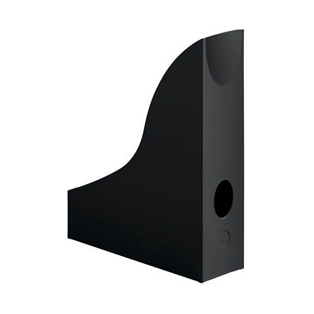 Image for DURABLE MAGAZINE RACK ECO A4 BLACK from Office National Hobart
