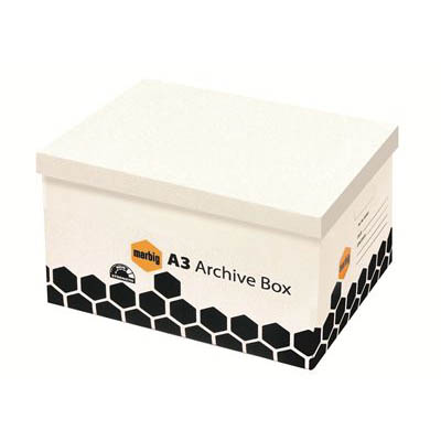 Image for MARBIG ARCHIVE BOX A3 from Express Office National