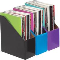 marbig magazine holder colours assorted pack 3