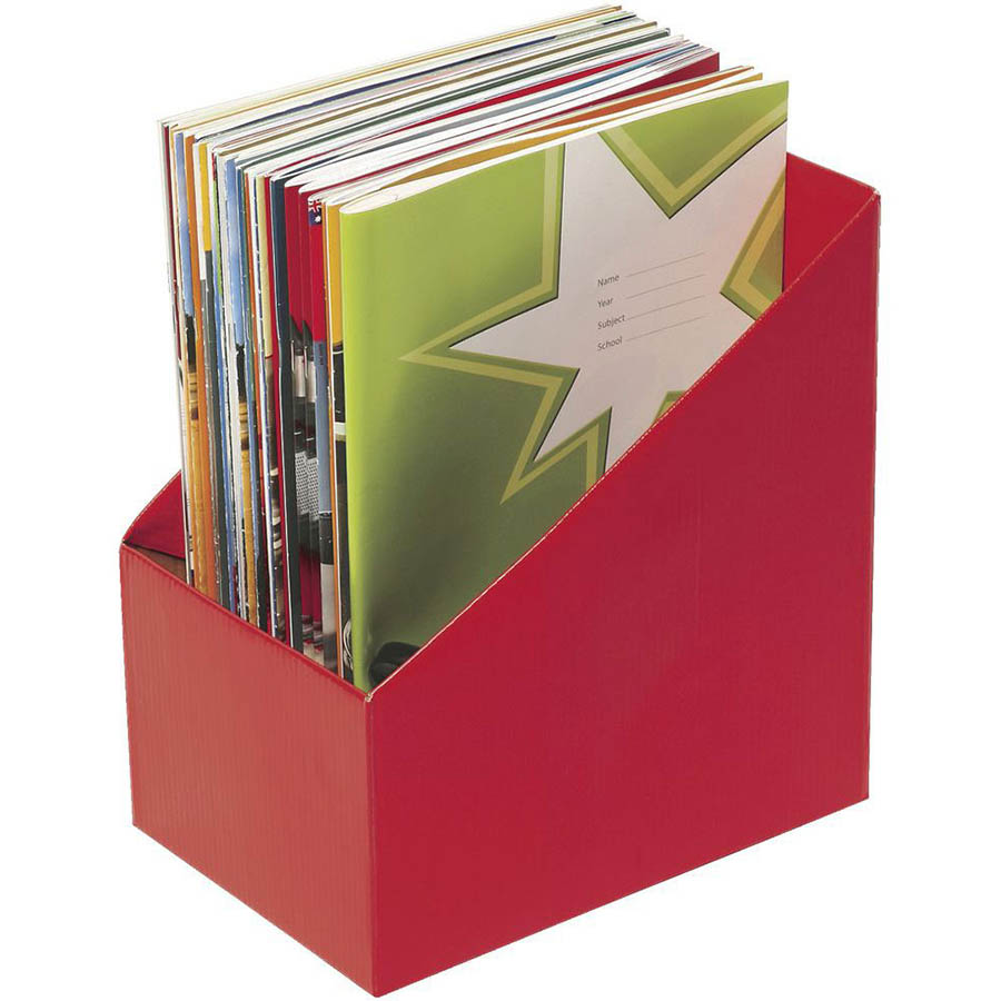 Image for MARBIG BOOK BOX LARGE RED PACK 5 from SBA Office National - Darwin