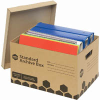 marbig enviro archive box 420 x 315 x 260mm carton 10