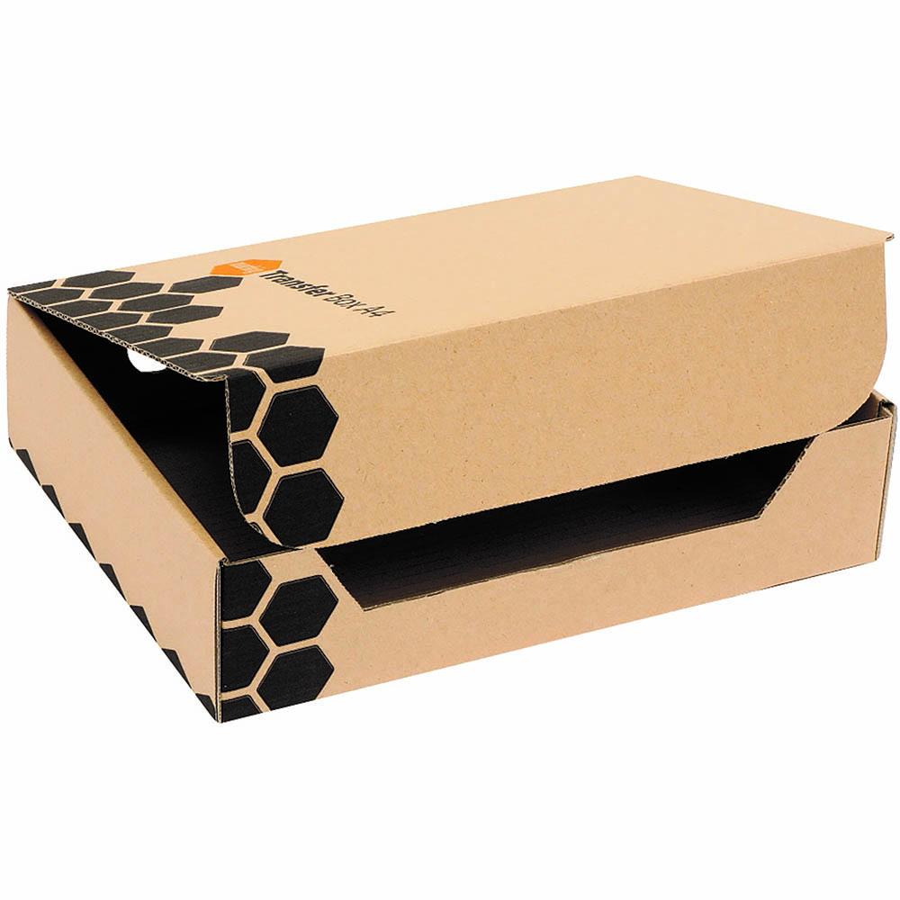 Image for MARBIG ENVIRO TRANSFER BOX A4 PACK 5 from Aztec Office National Melbourne