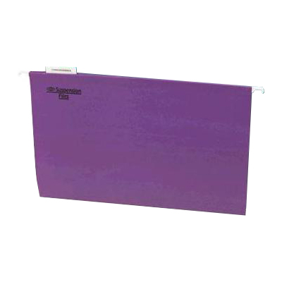 Image for MARBIG SUSPENSION FILES PURPLE BOX 50 from Discount Office National
