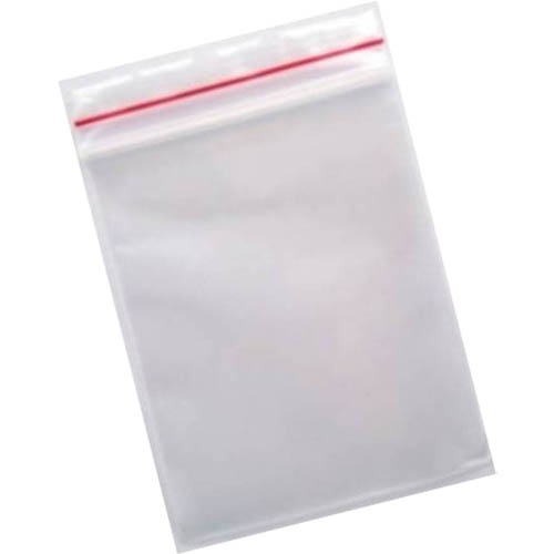 Image for MARBIG RESEALABLE POLYBAGS 45 MICRON 205 X 125MM CLEAR PACK 100 from Discount Office National