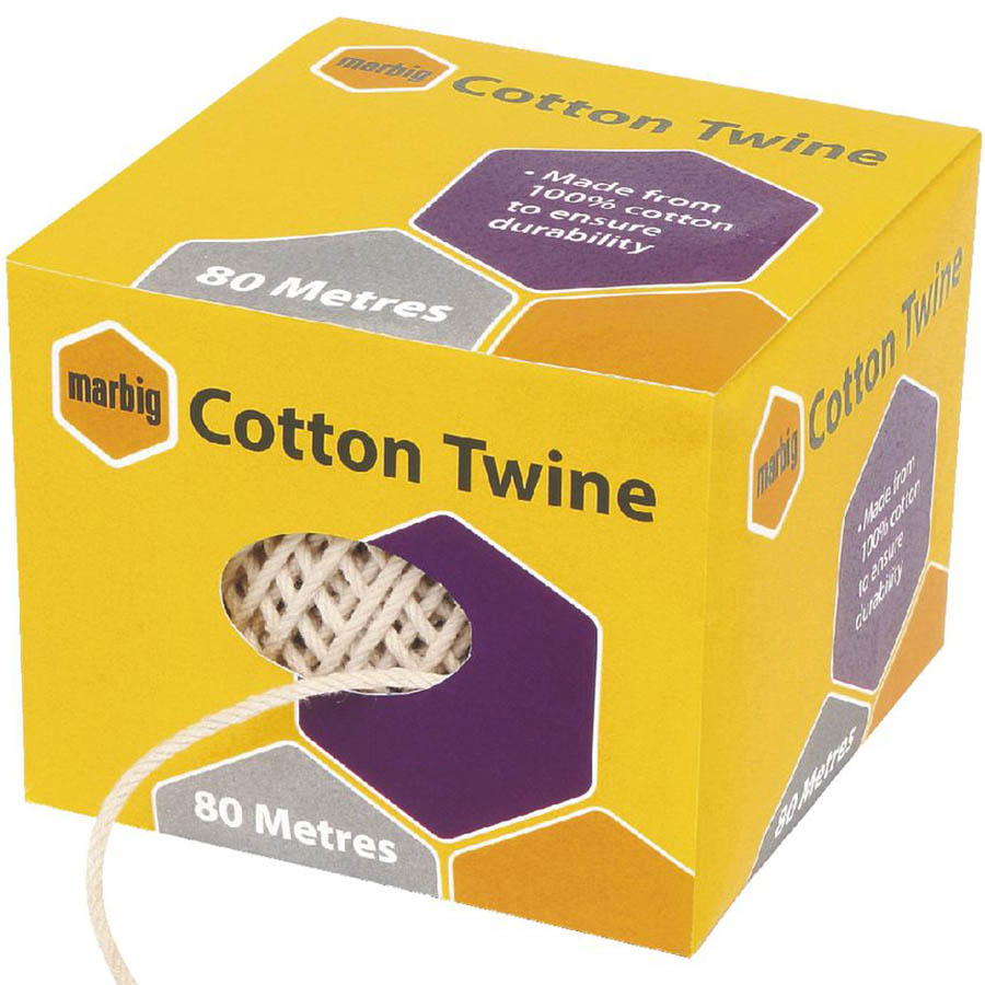 Image for MARBIG COTTON TWINE 80M from OFFICE NATIONAL CANNING VALE