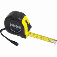 providore measuring tape 3m black/yellow