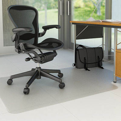 Image for MARBIG ECONOMAT CHAIRMAT PVC KEYHOLE HARDFLOOR 1140 X 1340MM from Copylink Office National