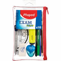 maped exam pack transparent pack 10