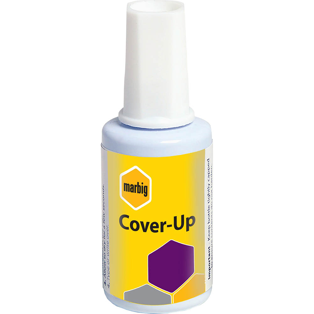Image for MARBIG COVER-UP CORRECTION FLUID 20ML from Ezi Office National Tweed