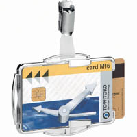 durable secure rfid card holder duo silver pack 10