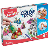 maped creativ colour and play memory game