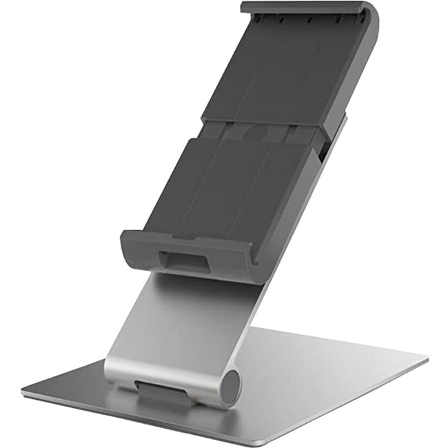 Image for DURABLE TABLET HOLDER TABLE MOUNT BLACK/SILVER from PaperChase Office National
