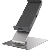 durable tablet holder table mount black/silver