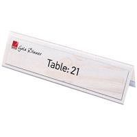 rexel id name plates large 210 x 59mm pack 25