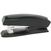 marbig desktop plastic half strip stapler black