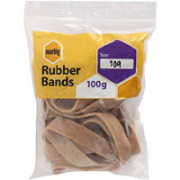 marbig rubber bands size 109 100g