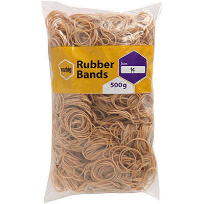 Image for MARBIG RUBBER BANDS SIZE 14 500G from Officebarn Office National