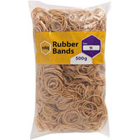 marbig rubber bands size 14 500g