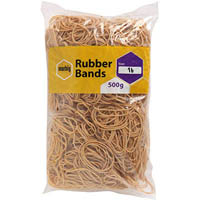 marbig rubber bands size 16 500g