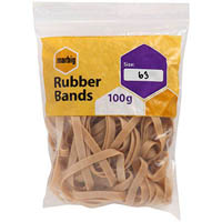 marbig rubber bands size 63 100g