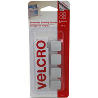 velcro brand® removable mounting squares 19mm pack 8
