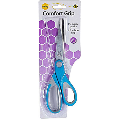 Image for MARBIG COMFORT GRIP SCISSORS 182MM BLUE from Office National Capalaba