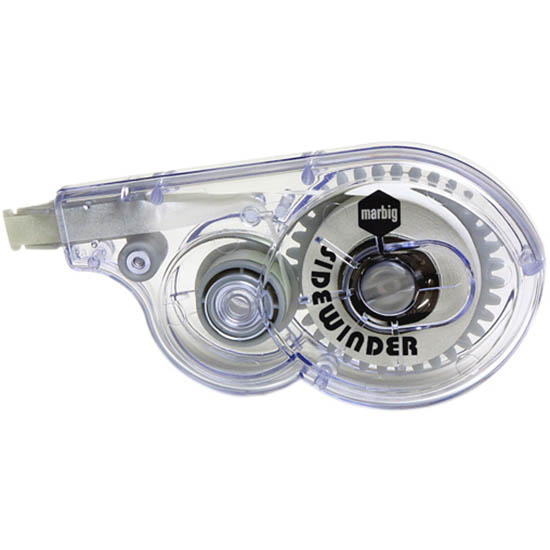 Image for MARBIG SIDEWINDER CORRECTION TAPE 5MM X 8M WHITE from Premier Office National