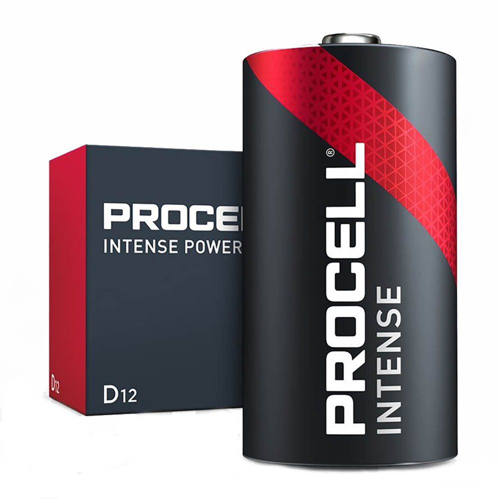 Image for PROCELL BATTERY INTENSE POWER D PACK 12 from Office National Sydney Stationery