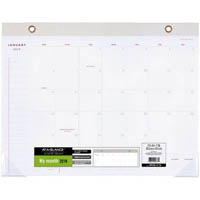 at-a-glance 2020 signature collection monthly desk planner pad 552 x 431mm