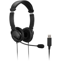 kensington classic headset with microphone black