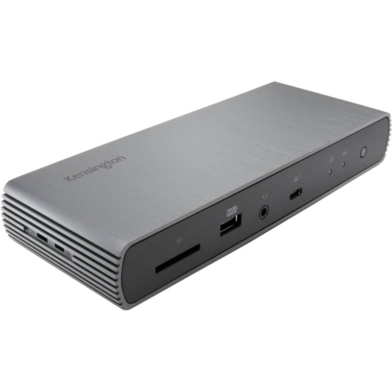 Image for KENSINGTON SD5700T THUNDERBOLT 4 DUAL 4K DOCKING STATION GREY from Surry Office National