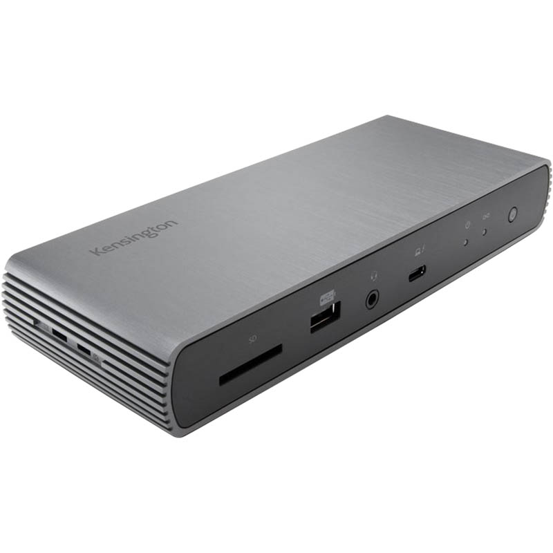 Image for KENSINGTON SD5750T THUNDERBOLT 4 DUAL 4K DOCKING STATION GREY from Office National Caloundra Business Supplies